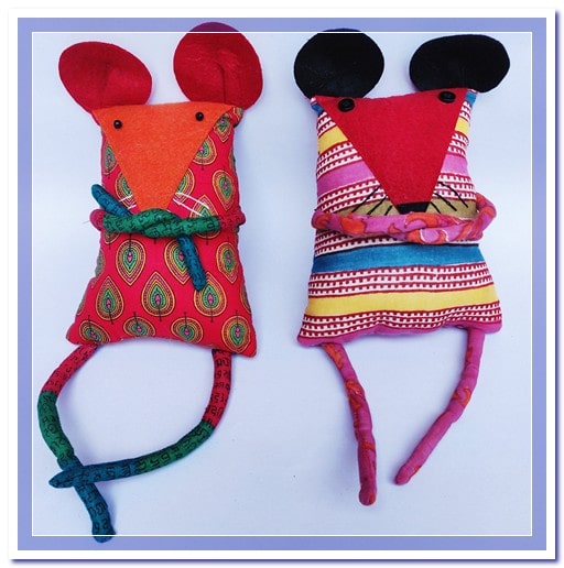 Funky Rat Mouse Soft Toys by SVATANYA - Women Empowerment Responsible Social Design Enterprise