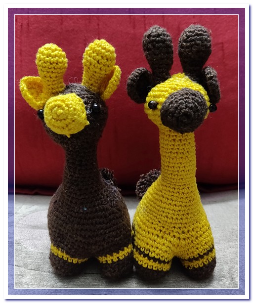 Crochet Giraffes by SVATANYA - Women Empowerment Responsible Social Design Enterprise