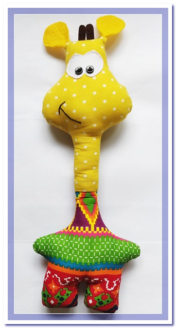Giraffe Soft Toy by SVATANYA - Women Empowerment Responsible Social Design Enterprise