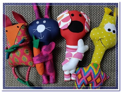 Mouse Rabbit Dog Giraffe Soft Toy by SVATANYA - Women Empowerment Responsible Social Design Enterprise