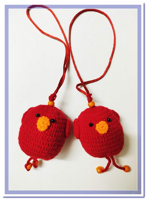 Crochet Owl Twins by SVATANYA - Women Empowerment Responsible Social Design Enterprise