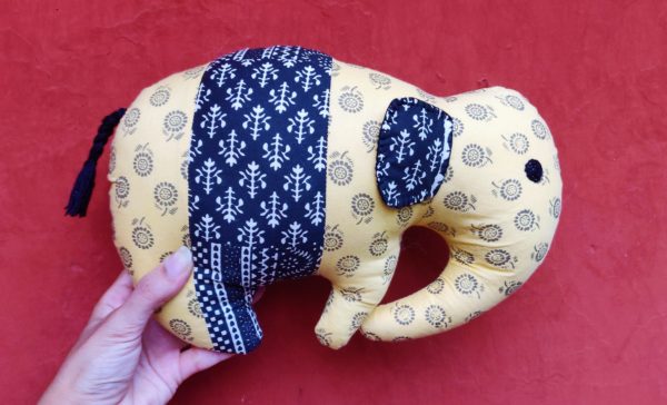 Handcrafted Elephant soft toy