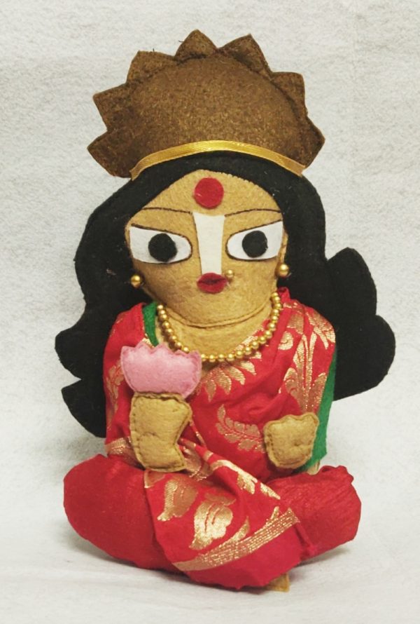 Handcrafted Lakshmi Soft Figurine Amaryn SVATANYA Women Empowerment Soft Decor