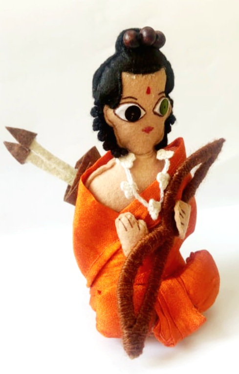 Ram & Sita Soft Toy decor AMARYN SVATANYA Handcrafted Women empowerment Made in India #Ramayana #Ramayan