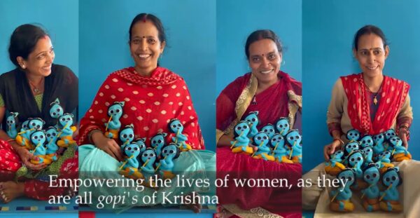 Amaryn SVATANYA Krishna Donation Gifting Women Empowerment Skilling